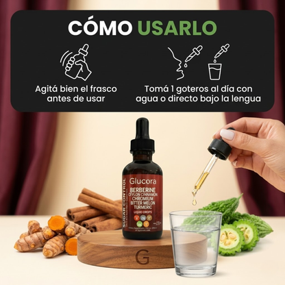 Glowcora™ Apoyo Natural para la Glucosa, Energía y Antojos